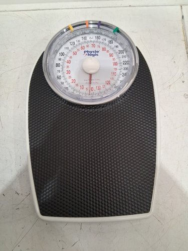 PHYSIO LOGIC PRO SERIES 300LB SCALE/WEIGHT - BLACK/WHITE (model: 116-955) image 3