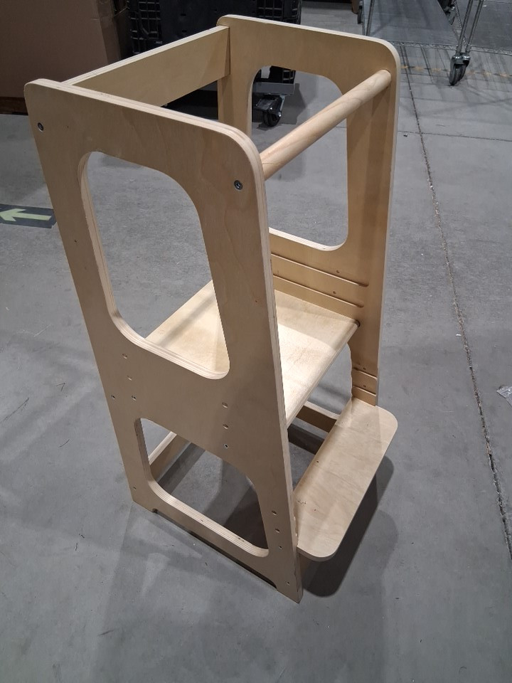Milly stone children's activity tower/ stool- natural (model: 1803579) image 2