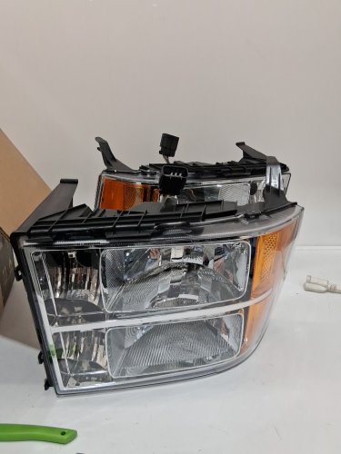 2pc  KarSpareHub Headlights Assembly - for 2007-2013 GMC Sierra 1500 2007-2014 Sierra 2500 HD 3500 HD (model: vi-gmsr0700) image 3