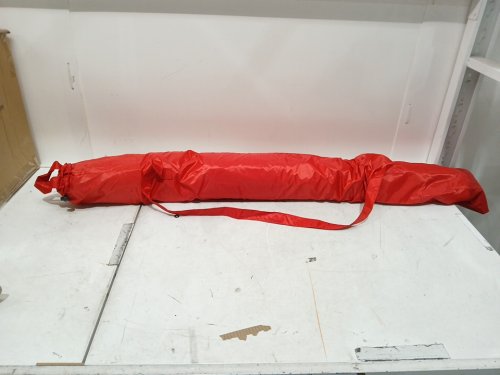 SPORT-BRELLA XL PREMIERE 9FT UPF 50+ UMBRELLA SHELTER FOR SUN AND RAIN PROTECTION - cherry RED - (MODEL: 250024) image 2