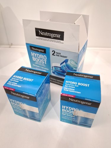 2PK Neutrogena Hydro Boost Hyaluronic Acid Gel Cream Fragrance Free - FOR NORMAL TO OILY SKIN - 47ML/EACH image 2