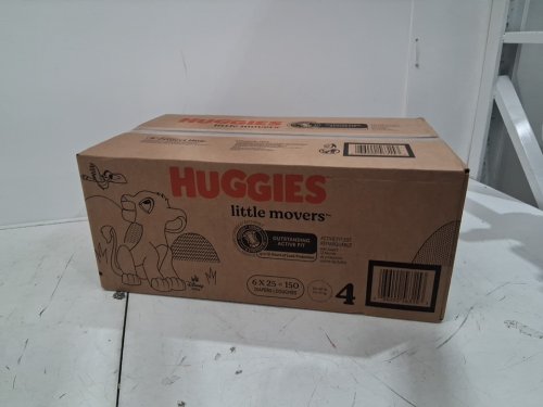 150PK Huggies Little Movers disposable Diapers - Size 4 (22-37lb) - Disney baby lion king (Model: 5631501) image 2
