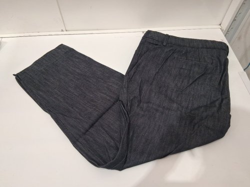 women's talbots slim refined denim pants - size 24w - grey Style : 8249) image 2