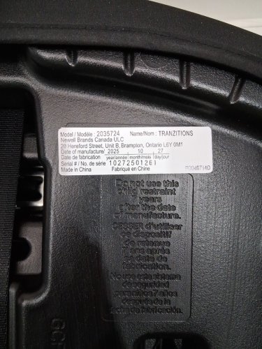 GRACO TRANZITIONS 3‑IN‑1 HARNESS BOOSTER SEAT WITH HIGH‑BACK BOOSTER & BACKLESS BOOSTER, 2 REMOVABLE CUP HOLDERS, OPEN‑LOOP BELT GUIDES & MACHINE‑WASHABLE COVERS (MODEL: 2035724) image 8