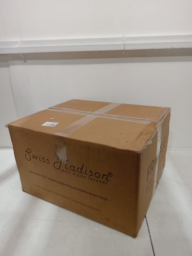 swiss madison plaisir Oval Under-Mount Bathroom Sink - 16.5" - white image 2