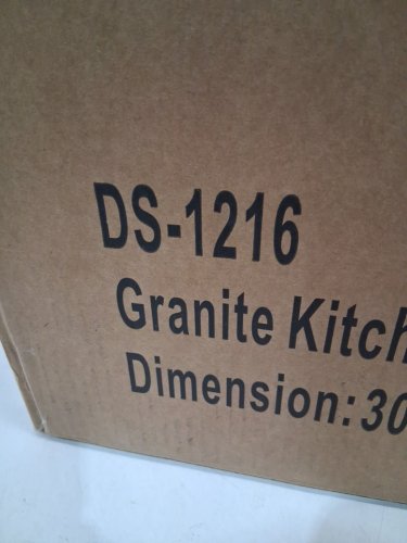 Davivy Granite Bar Sink small Granite Composite Kitchen Sink - 12" x 16" - black (model:ds-1216) image 5