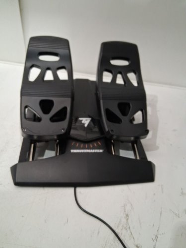Thrustmaster TFRP Rudder Pedals for Flight Simulators - compatible with Xbox One, Windows, PlayStation 5, 4 (ps5, ps4), Xbox Series X - black (model: tfrp rudder) image 3