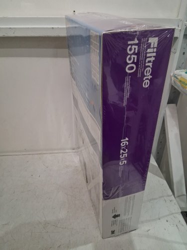 FILTRETE MPR 1550 PLEATED AC FURNACE AIR FILTER HEALTHY LIVING ALLERGEN REDUCTION - 16" x 25" x 5" image 3