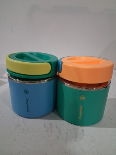 2pk thermoflask insulated food jars - 20oz - multicolor (model: 1759351) image 2