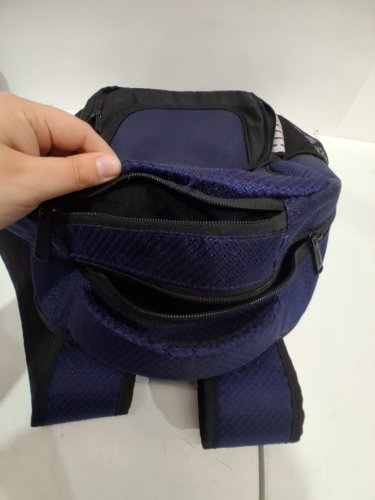 puma challenger fully padded backpack - 30l - fits 15" laptop - NAVY BLUE/BLACK (model: 1468441) image 4