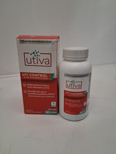( 90 VEGICAPS) utiva uti control one a day supplement - 36mg image 2