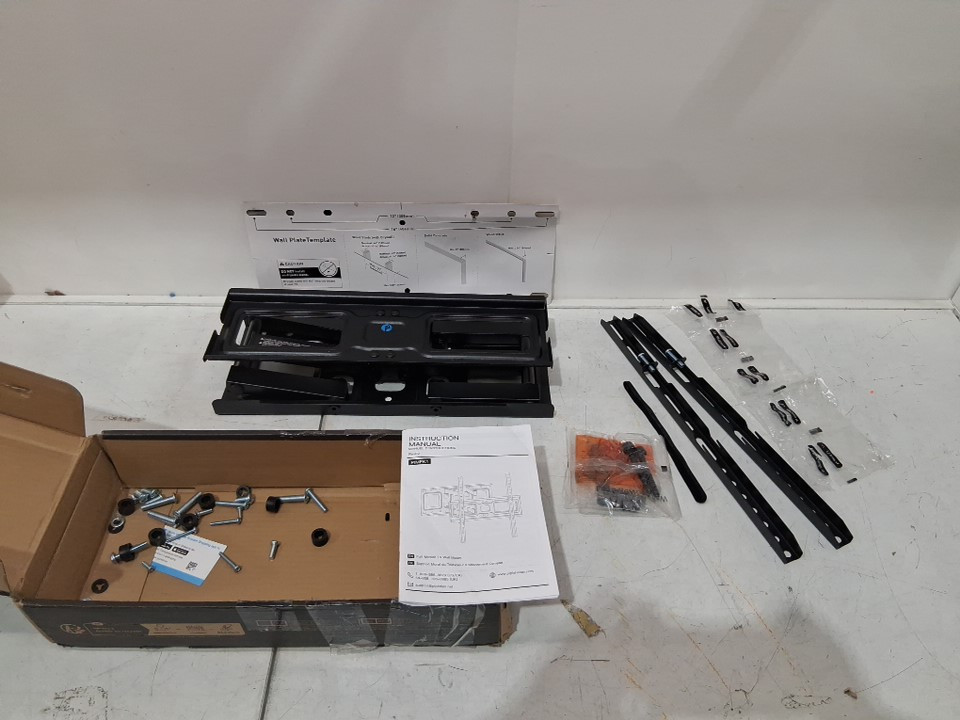 pipishell full motion tv wall mount - 26"-65" - black (model: pimfk1) image 3