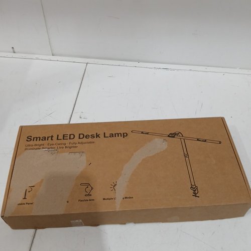 ONEMIX ADJUSTABLE FLEXIBLE LED CLAMP ON DESK LAMP WITH REMOTE CONTROL - 42" - 3200K TO 6500K -  BLACK image 2