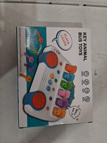 7PC KIDS MUSICAL ANIMAL KEY BUS TOY - MULTICOLOUR (MODEL: 032) image 4