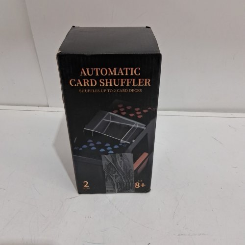 Automatic Card Shuffler for 1-2 Decks - 2000mAh - black image 2