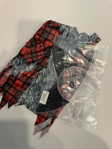 2PC TODDLER RUBIES WEREWOLF COSTUME - 2T - RED/BLACK/GREY (STYLE: 1002834) image 4