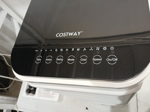 COSTWAY Portable Evaporative Air Cooler - White - (Model: ES10102US-WH) image 2