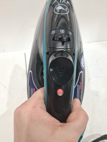 T-FAL ULTRAGLIDE PLUS ENHANCED STEAM IRON WITH CALCIUM COLLECTOR - BLACK/TEAL (MODEL: 1980969/FV5871Q0) image 4