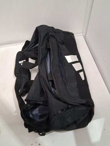 ADIDAS DEFENDER 5 DUFFLE BAG - 24.75" X 12.5" X 13" - BLACK (MODEL: JJ7406) image 4