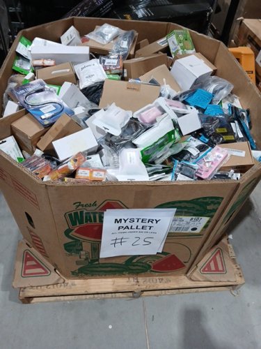 assorted MIXED item MYSTERY PALLET - VARIOUS PRODUCTS - aprox 300+ - (pallet #25) image 2