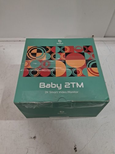 boifun smart baby security monitor with app control - 2k hd 5" display - purple (model: baby 2tm ) image 4