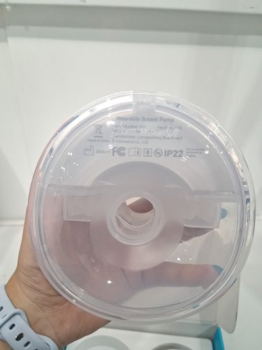 Paruu Hands-Free Breast Pump Wearable, Strong Suction, Low Noise, Electric Breast Pump Portable, Smart Display - white (MODEL:p16) image 6