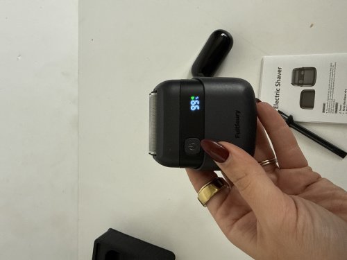 FUITFEURY ELECTRIC RECIPROCATING FOIL SHAVER WITH LCD DISPLAY - BLACK image 4