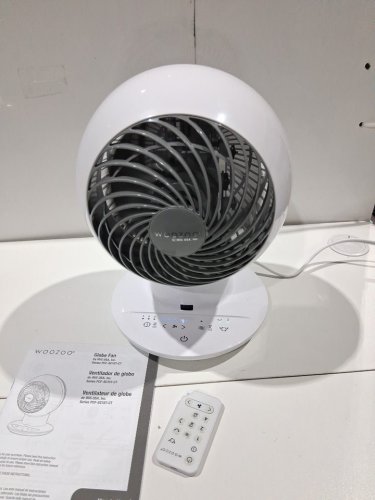 IRIS Woozoo 5-Speed OSCILLATING Globe Fan - 82FT RANGE - WHITE (Model: PCF-SC15T-CT/2354207) image 3