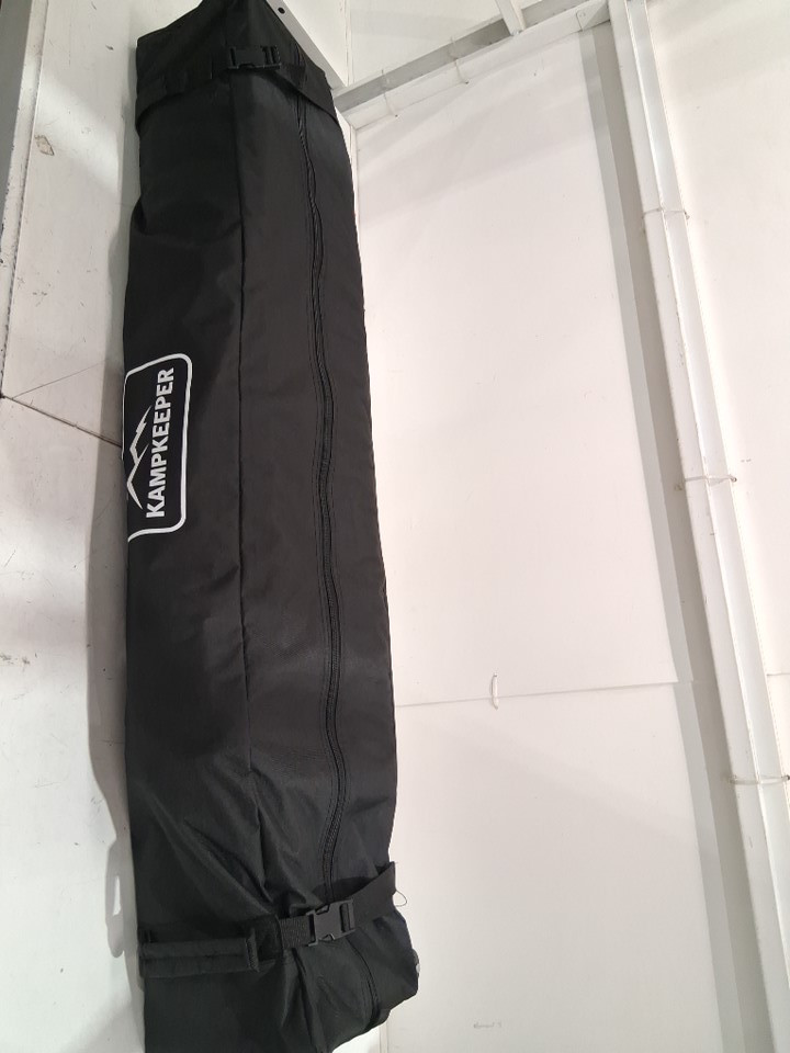 KAMPKEEPER POP UP CANOPY TENT WITH SIDEWALL - 10FT X 10FT - BLACK (MODEL: K106) image 2
