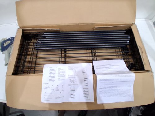 BestOffice 4-Tier Metal Wire Shelving Rack - 36" x 14" x 54" - black - (model:ws-t54) image 3