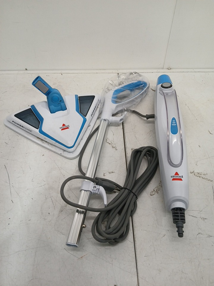 BISSELL POWEREDGE 2-IN-1 MULTI-SURFACE STEAM MOP & HANDHELD CLEANER - WHITE/BLUE (MODEL: 2078C) image 3