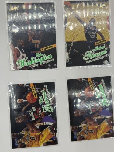 28 ASSTD ROOKIE CARDS FLEER 1998 ULTRA NBA BASKETBALL CARDS image 10
