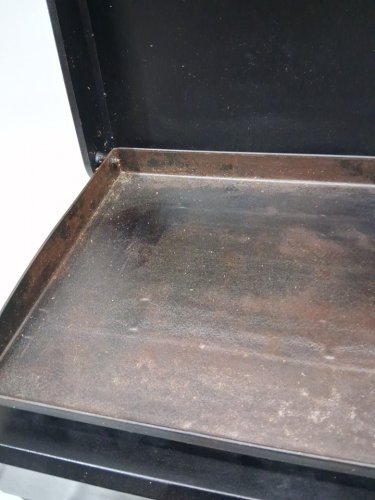 2-Burner Tabletop Griddle BBQ - 24,000BTU - 21.7" x 13.9" - Black/Silver (Model: CABTTGRD-2) image 3