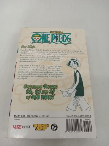 (Paperback) One Piece Skypiea Omnibus Volume 9 (Volumes 25-27) Manga by Eiichiro Oda image 3