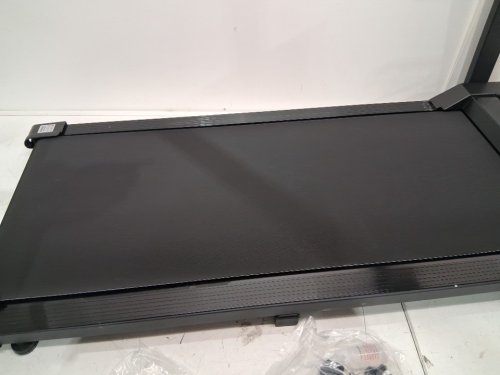 apexnexus foldable home office treadmill with handles - 3hp, 330lbs max - black (model: al-380c v7.0) image 6