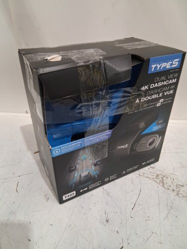 type s Dashcam with AI-Powered Driver Assistance - 4k - black (model: 1829139) image 2