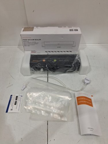 MEGAWISE FOOD VACUUM SEALER -15"x4.2"x2.4"- BLACK/GREY (MODEL: VS6621) image 2