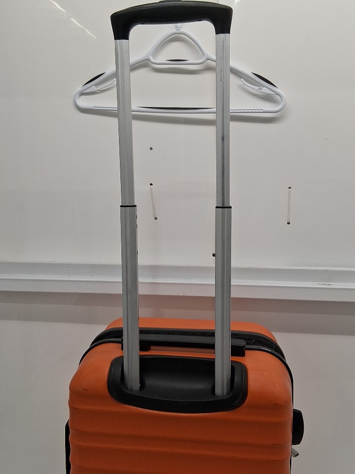 Amazon Basics Hardshell Carry-On Luggage With Wheels - 21" x 13" x 8" - orange image 8