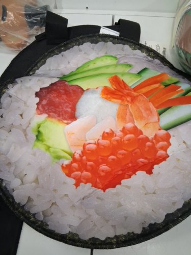 BOYS PARTYHOLIC ROLL WITH IT SUSHI COSTUME - OSFM - ASSORTED COLOURS image 2