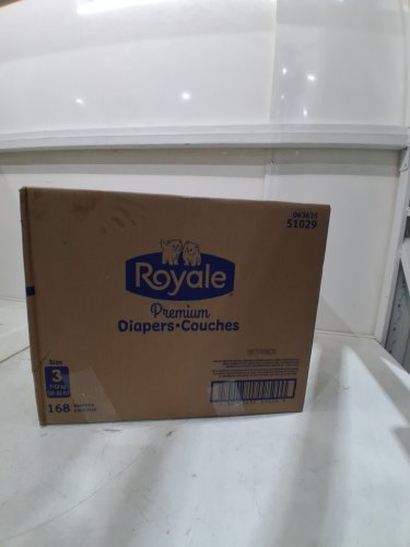 168PK ROYALE PREMIUM DISPOSABLE DIAPERS - SIZE 3 (MODEL: 51029) image 2