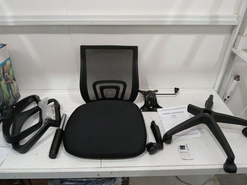 PAYLESSHERE MESH BACK OFFICE CHAIR - BLACK (MODEL: VN-H03-BLACK) image 3