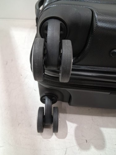 SAMSONITE OMNI 2 EXPANDABLE HARDSIDE CARRY ON SPINNER SUITCASE & usb charger - 22" x 14" x 9" - MIDNIGHT BLACK (model: 138452-1548) image 5