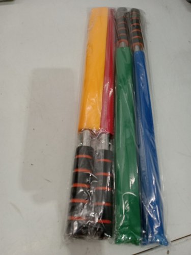 4pk Referee Flags with Sponge Handles (8 Total) - 18" - Red / Green / Blue / Yellow image 2