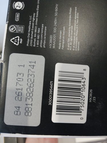 PHILIPS SONICARE CORDLESS POWER FLOSSER 3000 - BLACK (MODEL: HX3826/23) image 4