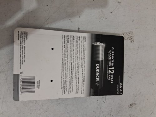 ~40PK DURACELL AA POWERBOOST BATTERIES (MODEL: 1025574 / MN15TB40) image 3