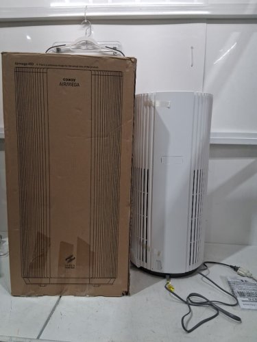 Coway Airmega 450 air purifier with 3-in-1 custom filter and smart modes - 1643SQ.FT - white - (model: airmega 450W) image 2