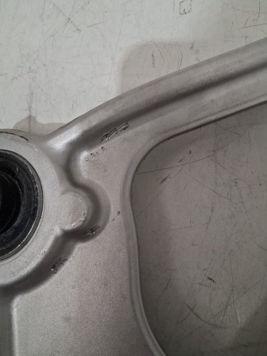 front left lower control arm with ball joint aluminum - for nissan altima 2013-2014 - silver (model: psa63903) image 5