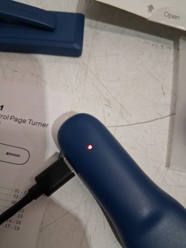 SYUKUYU RF Remote Control Page Turner FOR E-READERS, PHONES, TABLETS, ETC - BLUE (model : SKPT01) image 3