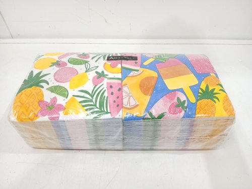 200PK ARTSTYLE PARTY NAPKINS - POPSICLE PARADISE (MODEL: 306255) image 2