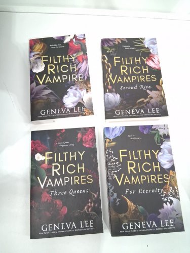 (paperback) 4pc filthy rich vampires complete series (filgthy rich vampires, second rite, three queens, for eternity) by geneva lee image 2